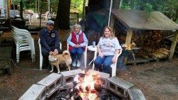 Warrensburg Travel Park & Riverfront Campground in the Adirondacks Mountains near lake george campsite memories