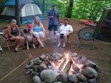 camp fire, lake george, warrensburg, ny, new york