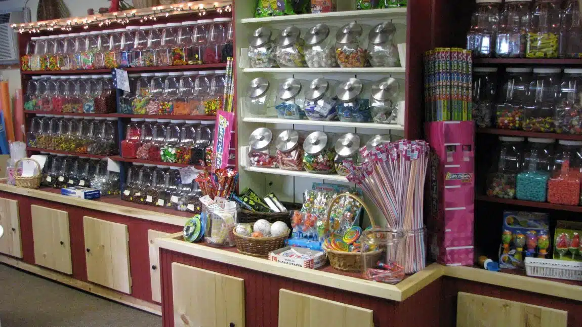 warrensburg travel park and riverfront campground near lake george candy store