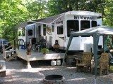 reserve america, yogi, schroon river campsites