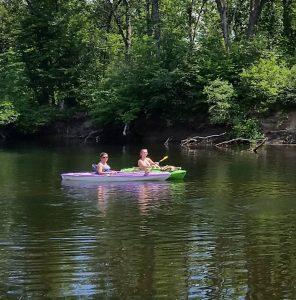 kayaker gals