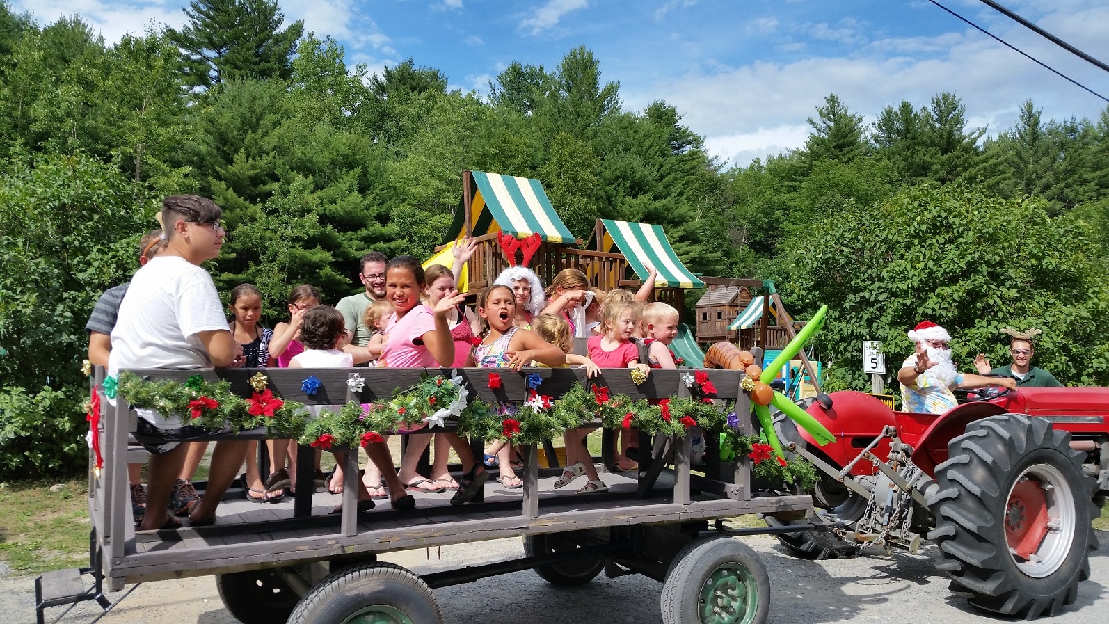 tractor rides campground 2