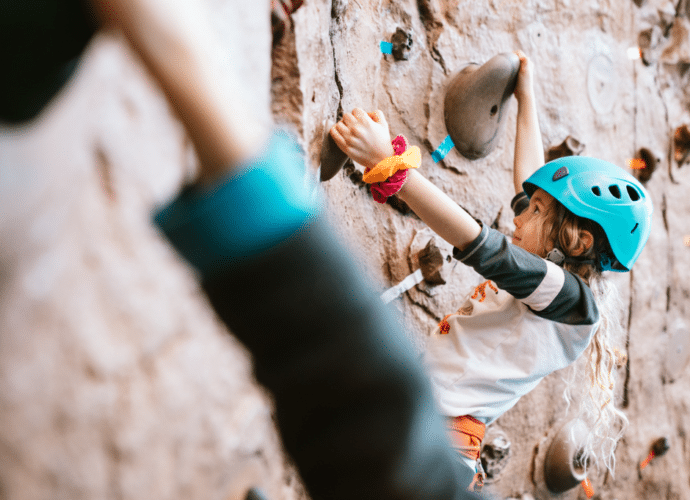 rock wall challenge, camping, campground